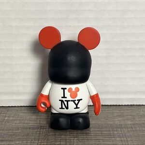 Disney Store Vinylmation Mickey Mouse 3'' I Love New York NYC Times Square